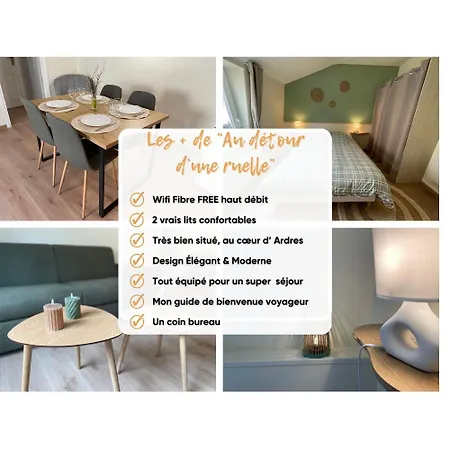 Apartment L'olive- Centre Ardres- Fibre- 2 Lits *